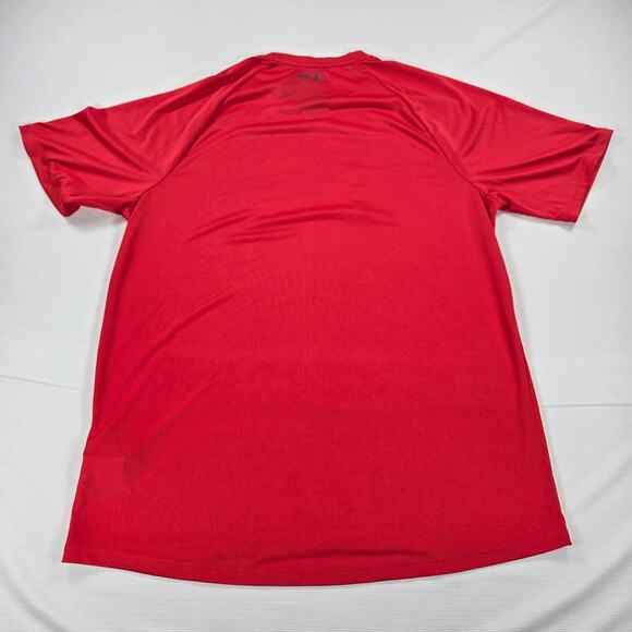 NWT Under Armour Loose Fit The Tech Tee Red Short Sleeve Shirt Men's Size XXL - Picture 7 of 7